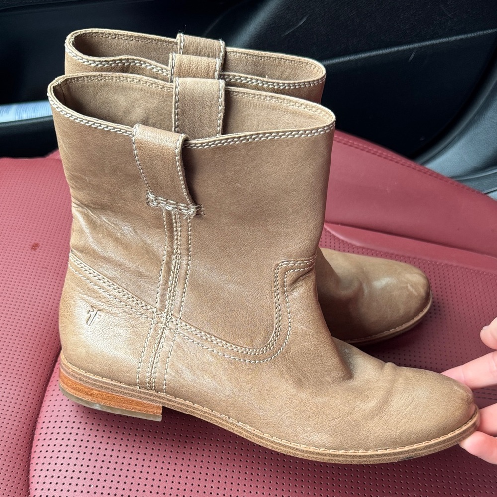 Frye Anna Ash Women’s Size 7 Leather Ankle Boots